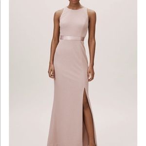 BHLDN Metallic Knit Dress